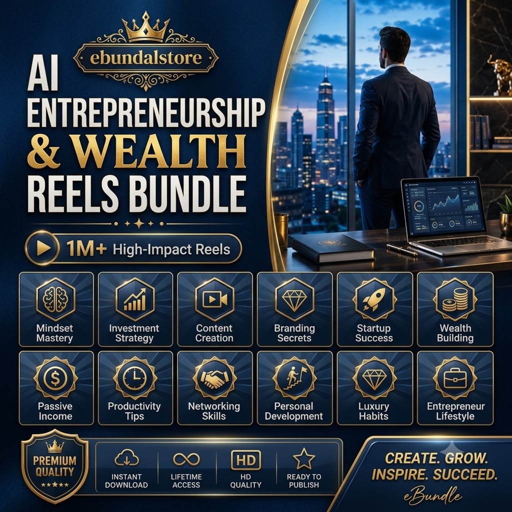 1m+ Viral Reels Bundle | Faceless Videos, PLR MRR Content