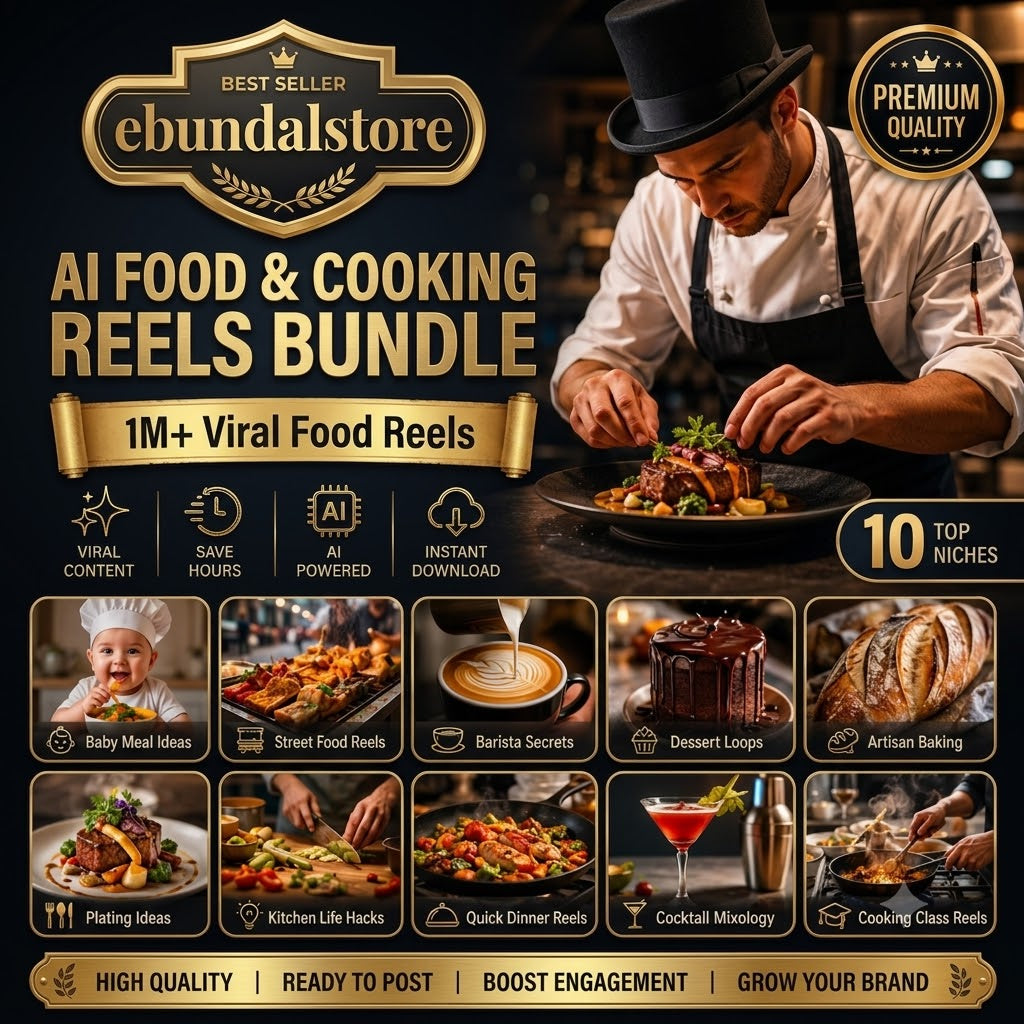 1m+ Viral Reels Bundle | Faceless Videos, PLR MRR Content