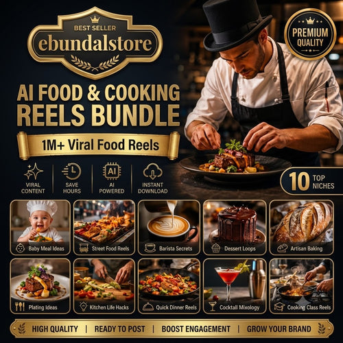 1m+ Viral Reels Bundle | Faceless Videos, PLR MRR Content