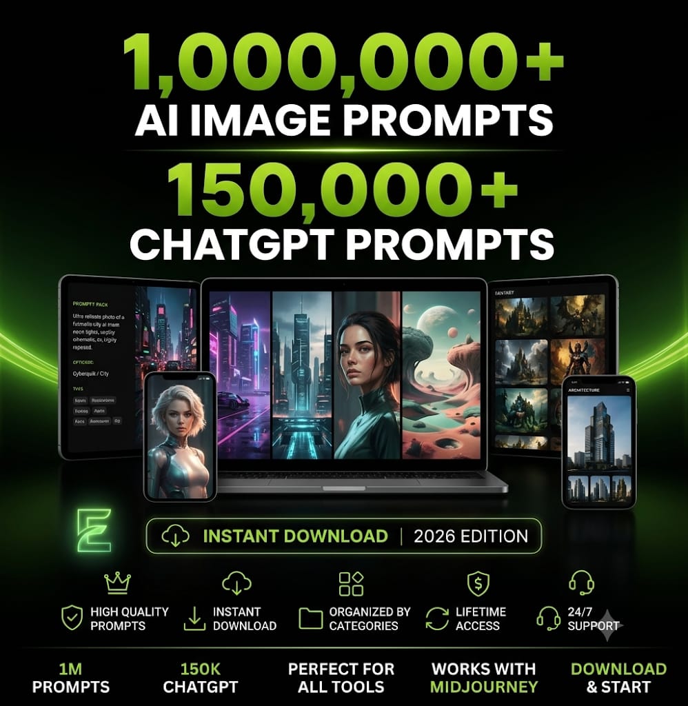 1000000+AI Prompts Bundle,150,000+ ChatGPT Prompts
