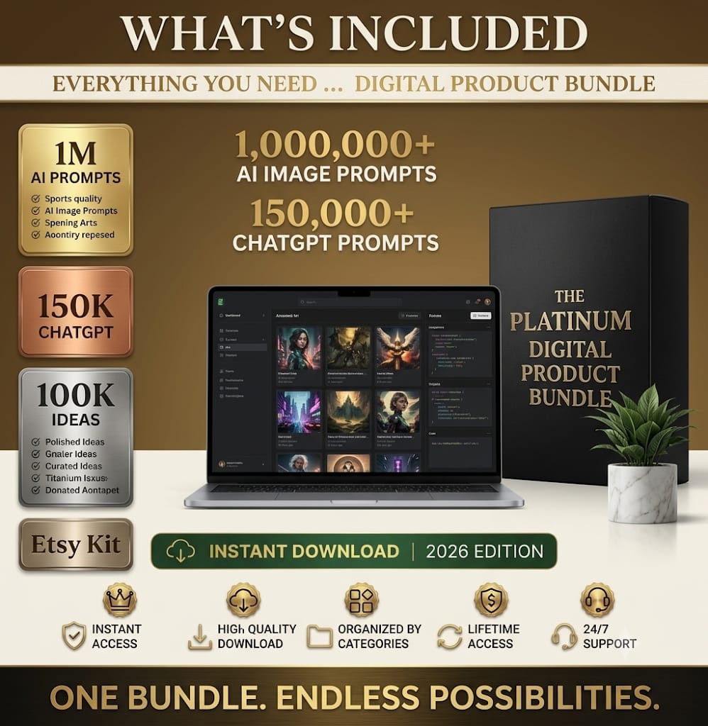1000000+AI Prompts Bundle,150,000+ ChatGPT Prompts