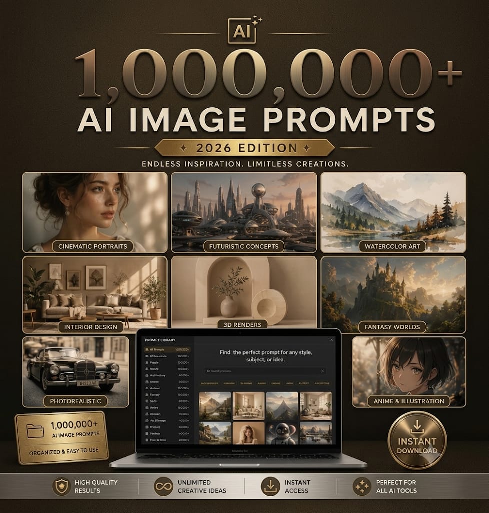 1000000+AI Prompts Bundle,150,000+ ChatGPT Prompts